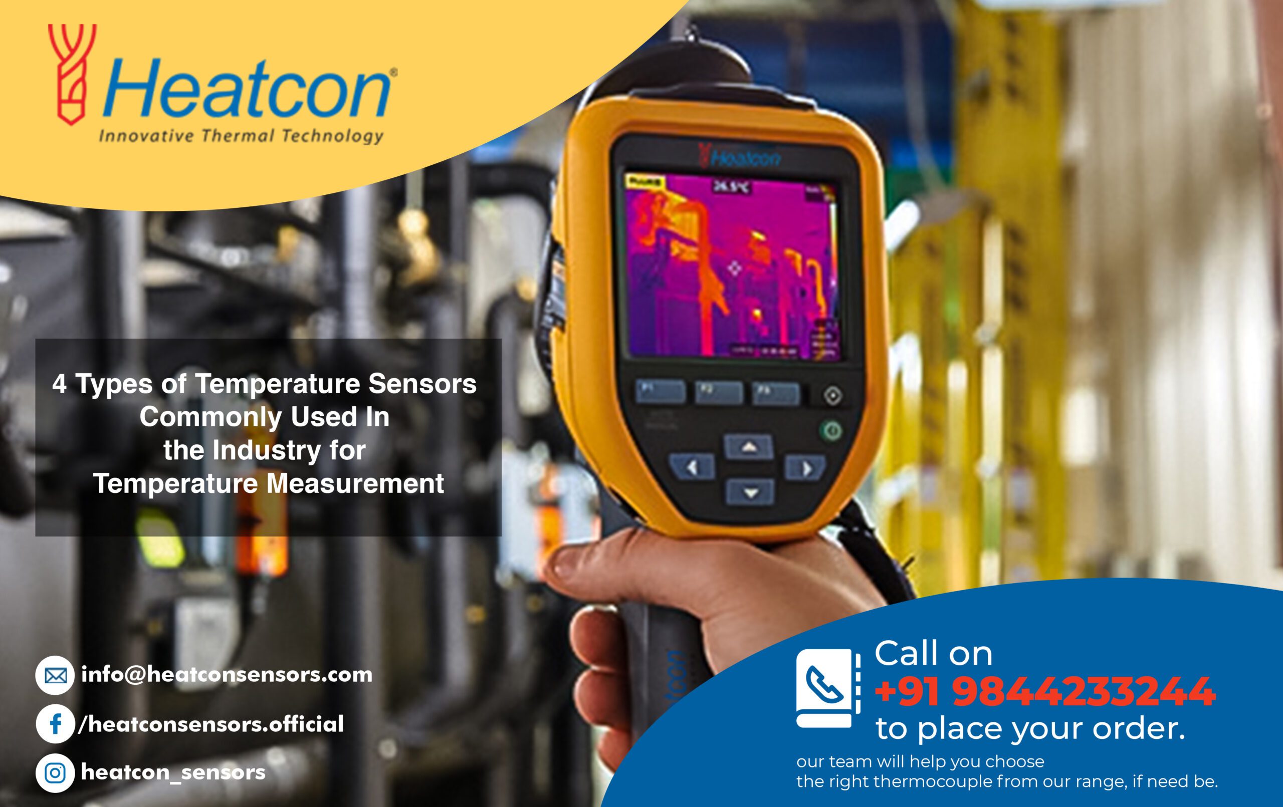 4 Types of Temperature Sensors Commonly Used In the Industry for ...